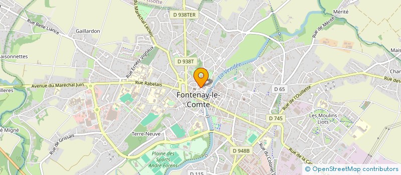 localisation de l'entreprise ASSOCIATION BELLES DE JOUR à FONTENAY-LE-COMTE