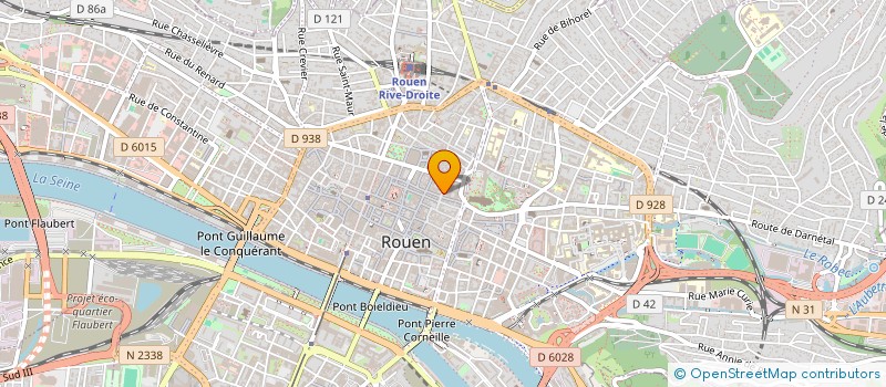 localisation de l'entreprise ASSOCIATION BENARD BAISSAS à ROUEN