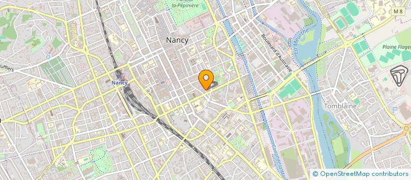 localisation de l'entreprise ASSOCIATION BENIN GRAND EST  NANCY