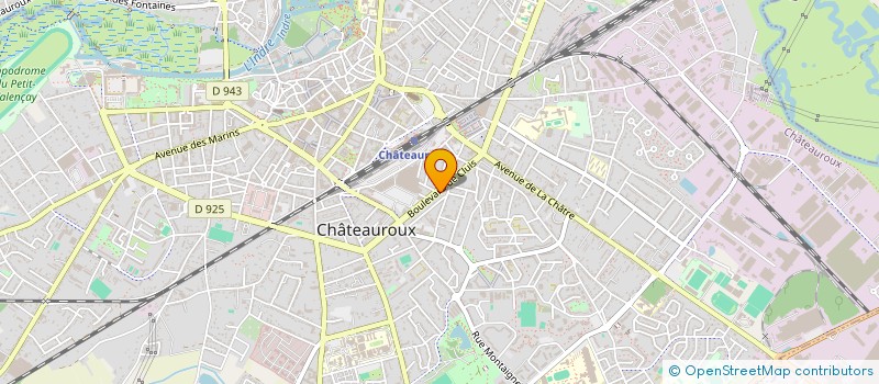localisation de l'entreprise ASSOCIATION BENIZRI-LESAGE à CHATEAUROUX