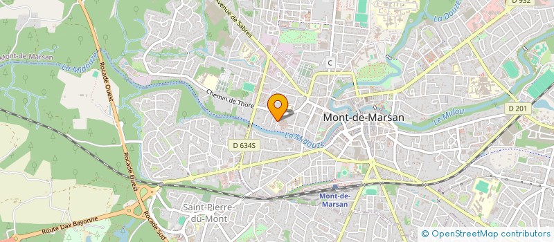 localisation de l'entreprise ASSOCIATION BENJAH NOPOLES POUR LA PREVENTION DES DISPARITIONS EN MONTAGNE (ASSOCIATION NOPOLES) à MONT-DE-MARSAN