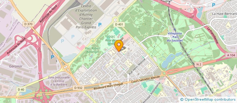 localisation de l'entreprise ASSOCIATION BENKADY à AULNAY-SOUS-BOIS