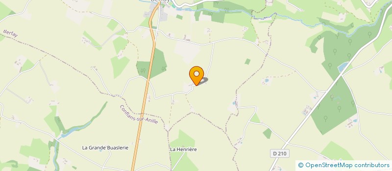 localisation de l'entreprise ASSOCIATION BERFAYSIENNE ILLUMINATION CULTURE ET SPORT  BERFAY