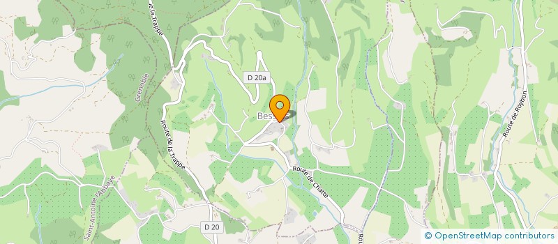 localisation de l'entreprise ASSOCIATION BESSINS EN FETE  BESSINS