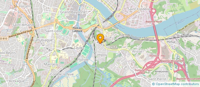 localisation de l'entreprise ASSOCIATION BESTEAK à BAYONNE