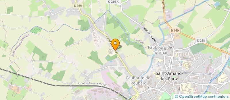 localisation de l'entreprise ASSOCIATION BETHANIE à SAINT-AMAND-LES-EAUX