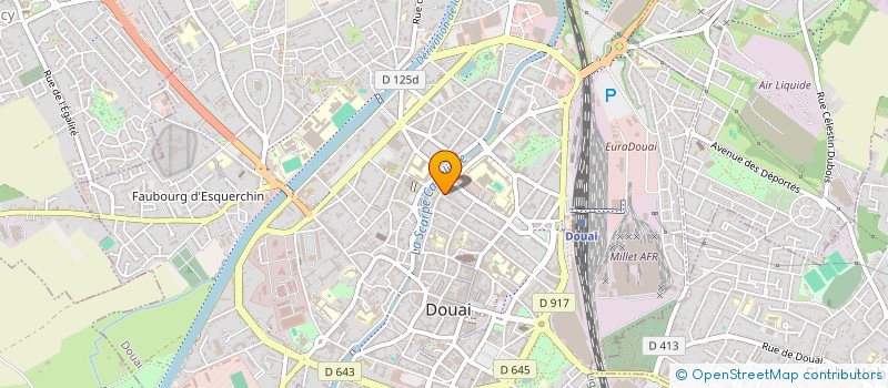 localisation de l'entreprise ASSOCIATION BETHSAIDE à DOUAI