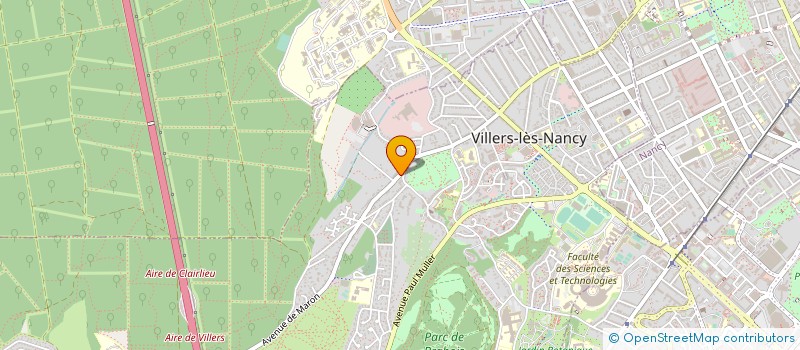 localisation de l'entreprise ASSOCIATION BHAIRAVI  VILLERS-LES-NANCY