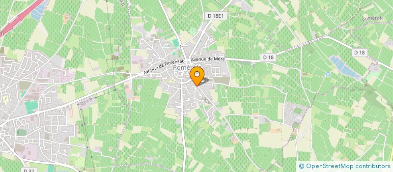 localisation de l'entreprise ASSOCIATION BI-DEPARTEMENTALE D'ESCRIME DE L'HERAULT-LOZERE à POMEROLS
