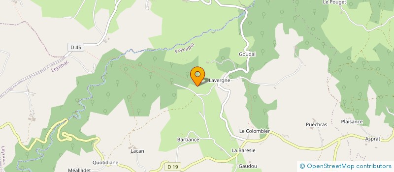 localisation de l'entreprise ASSOCIATION BIDOUILLES à PUYCAPEL