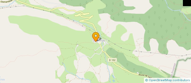 localisation de l'entreprise ASSOCIATION BIEN'ART  SOLEILHAS