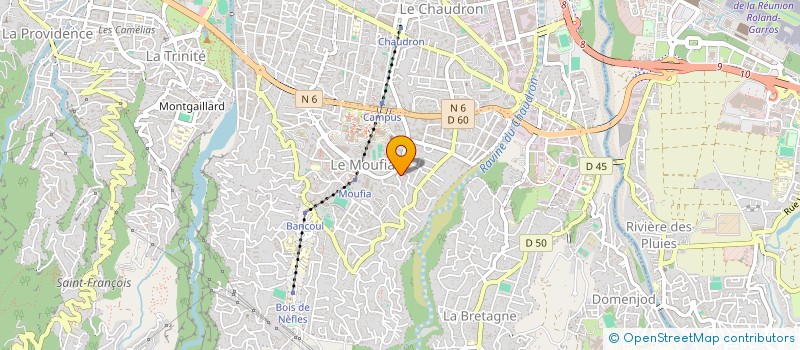 localisation de l'entreprise ASSOCIATION BIEN DANS TES BASKETS à SAINT-DENIS