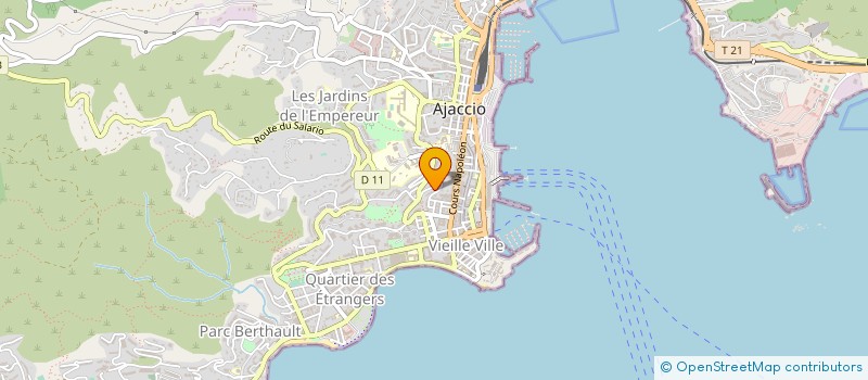 localisation de l'entreprise ASSOCIATION BIEN ETRE à AJACCIO