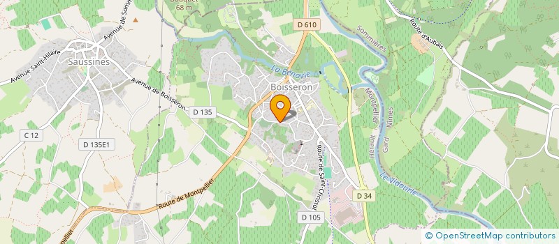 localisation de l'entreprise ASSOCIATION BIEN-ETRE AVEC SOI à BOISSERON