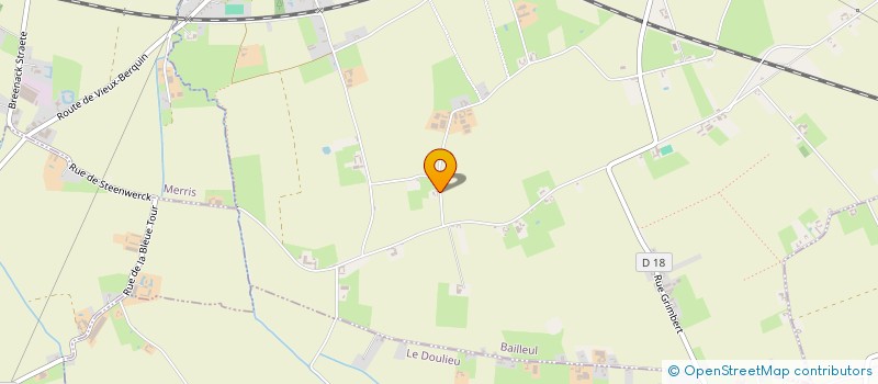 localisation de l'entreprise ASSOCIATION BIEN ETRE EN FLANDRES à BAILLEUL