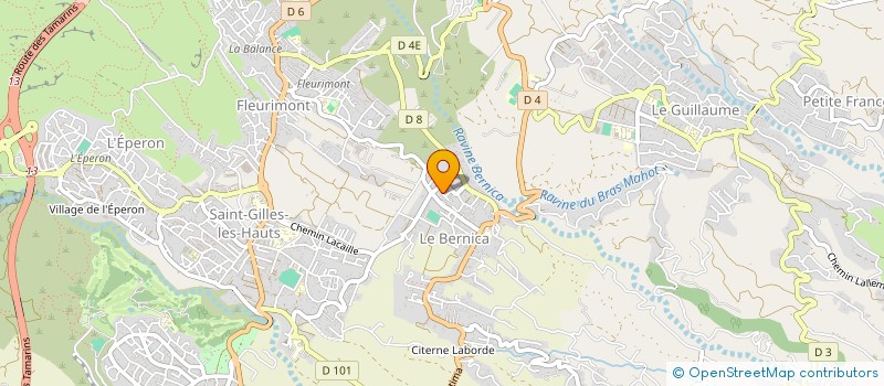 localisation de l'entreprise ASSOCIATION BIEN-ETRE EN SPORT  SAINT-PAUL