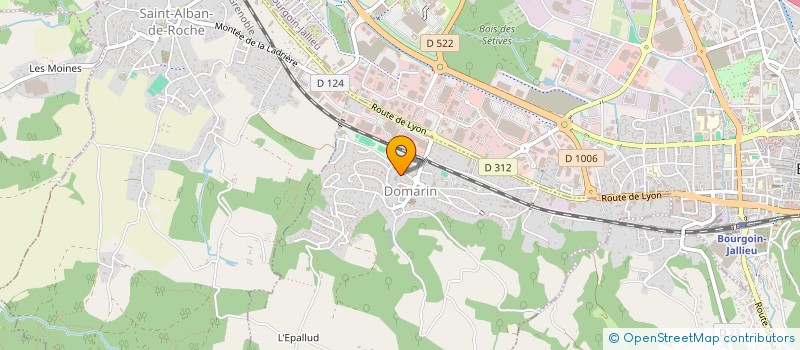 localisation de l'entreprise ASSOCIATION BIEN-ETRE ET VITALITE  DOMARIN