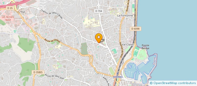 localisation de l'entreprise ASSOCIATION BIEN ETRE PAR LE MOUVEMENT à ANTIBES