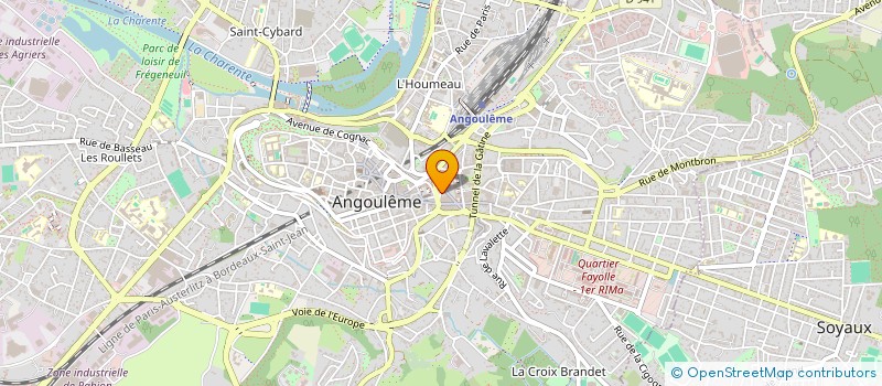 localisation de l'entreprise ASSOCIATION BIEN ETRE VAL DE CHARENTE à ANGOULEME