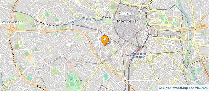 localisation de l'entreprise ASSOCIATION BIEN N'ETRE MONTPELLIER (ABNM) à MONTPELLIER