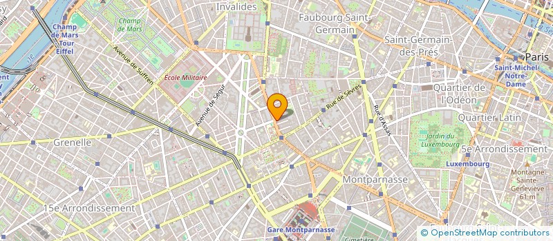 localisation de l'entreprise ASSOCIATION BIENVENUE EN FRANCE  PARIS