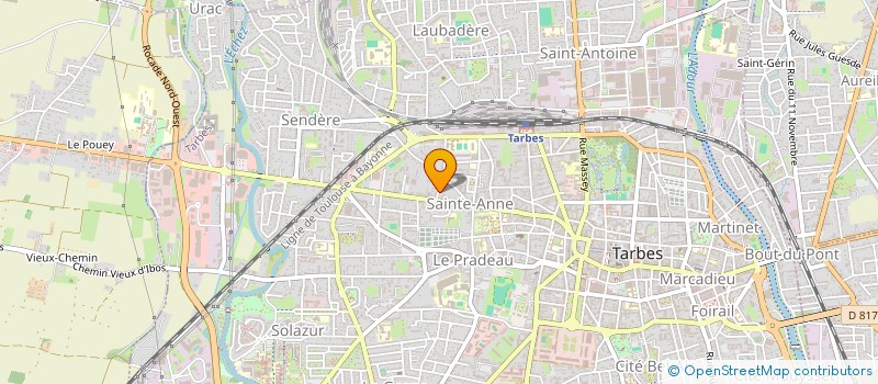 localisation de l'entreprise ASSOCIATION BIGORIDE  TARBES