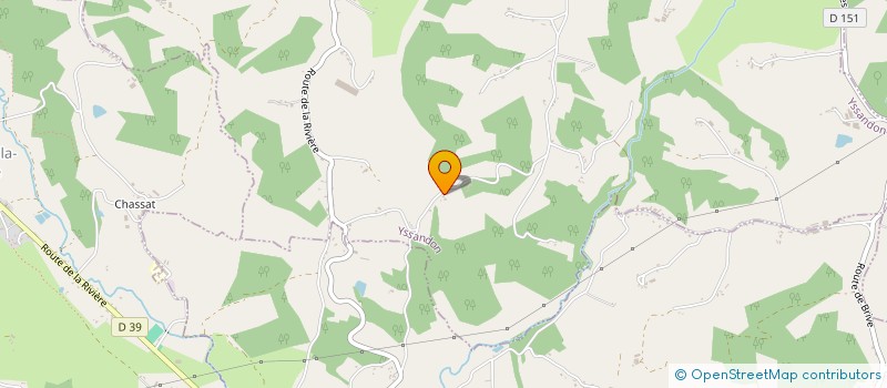 localisation de l'entreprise ASSOCIATION BILOBA, ACCOMPAGNEMENT TND  YSSANDON