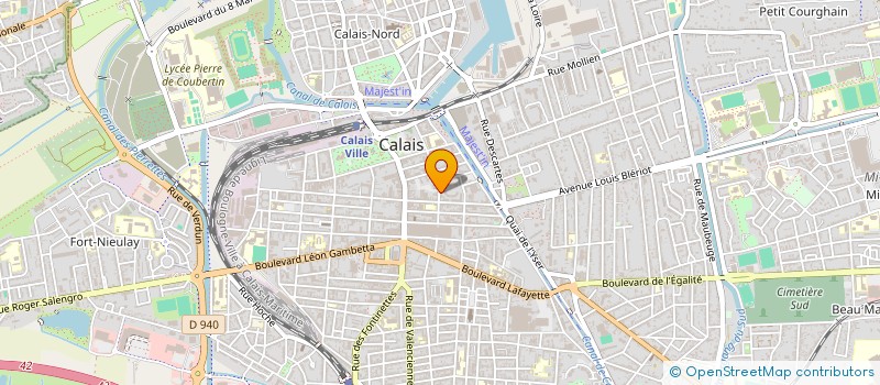localisation de l'entreprise ASSOCIATION BIP OP à CALAIS