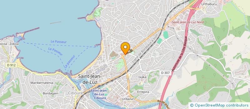 localisation de l'entreprise ASSOCIATION BIZI GOGOA à SAINT-JEAN-DE-LUZ