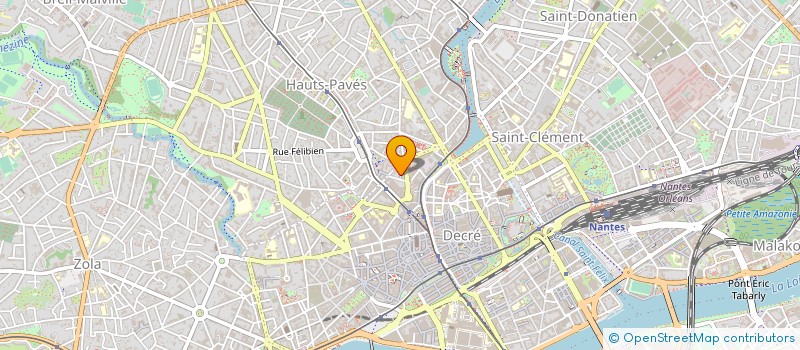 localisation de l'entreprise ASSOCIATION BLANC JAUNE BEUR NOIR à NANTES