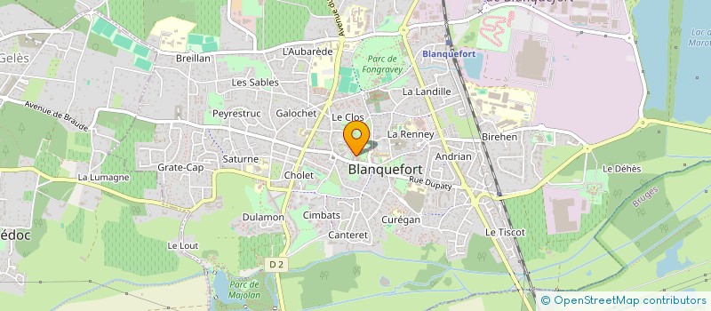 localisation de l'entreprise ASSOCIATION BLANQUEFORTAISE DES SALARIES OUBLIES à BLANQUEFORT