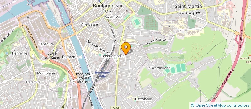 localisation de l'entreprise ASSOCIATION BLANZY POURRE à BOULOGNE-SUR-MER