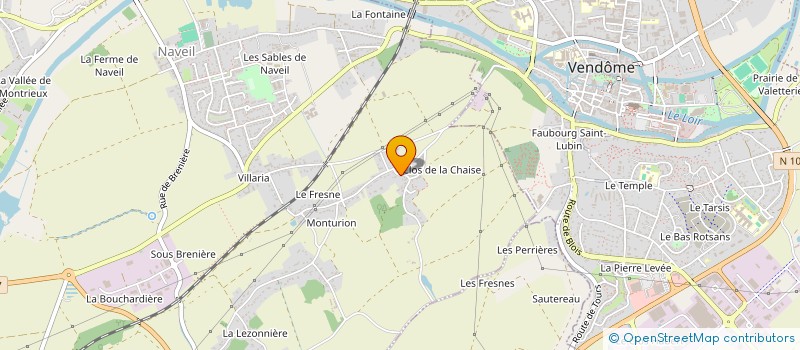 localisation de l'entreprise ASSOCIATION BLOC OPERATOIRE DU SAINT-COEUR PINCES SANG RIRES  NAVEIL