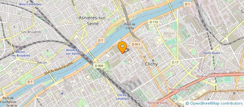 localisation de l'entreprise ASSOCIATION BLOTCHY à CLICHY