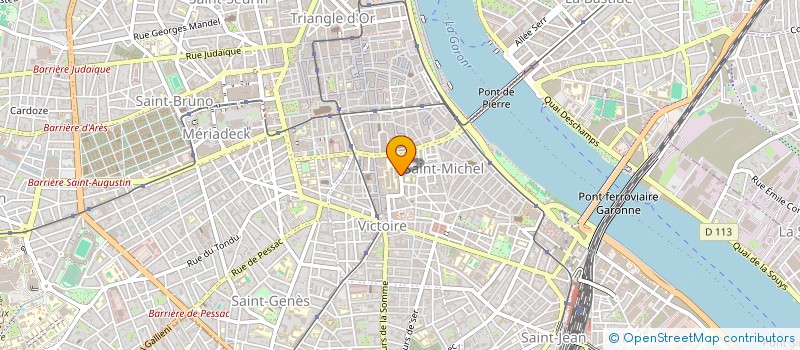 localisation de l'entreprise ASSOCIATION BMS  BORDEAUX