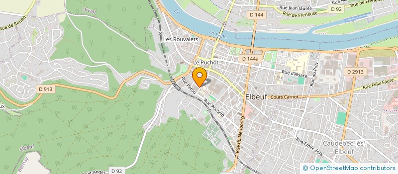 localisation de l'entreprise ASSOCIATION BO'SOURIRE  ELBEUF