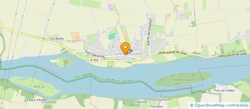 localisation de l'entreprise ASSOCIATION BODY CLUB ANDARD-BRAIN (ABCAB)  LOIRE-AUTHION
