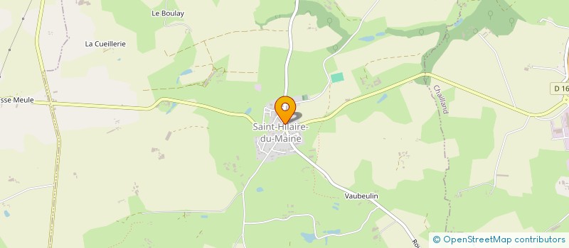 localisation de l'entreprise ASSOCIATION BOIS BOCAGE ENERGIE DE ST HILAIRE DU MAINE  SAINT-HILAIRE-DU-MAINE