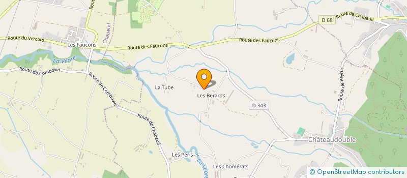 localisation de l'entreprise ASSOCIATION BOIS DE COEUR à CHATEAUDOUBLE