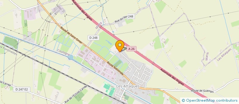 localisation de l'entreprise ASSOCIATION BOIS JOLIS  LES ATTAQUES