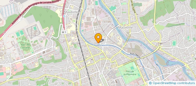 localisation de l'entreprise ASSOCIATION BOL & MIX  NANCY