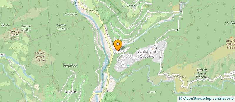 localisation de l'entreprise ASSOCIATION BOLLENOISE DES TRADITIONS ET SPORTS MECANIQUES  LA BOLLENE-VESUBIE