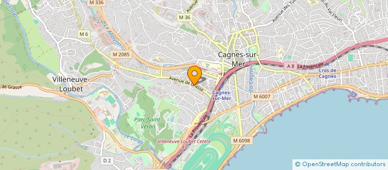 localisation de l'entreprise ASSOCIATION BON BAGAYE à CAGNES-SUR-MER