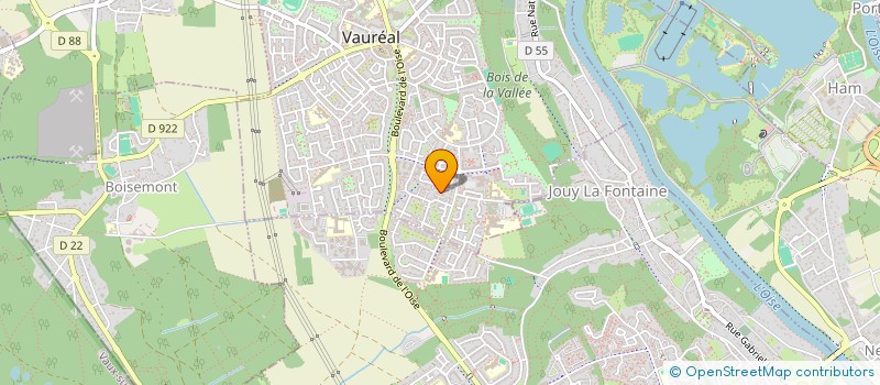 localisation de l'entreprise ASSOCIATION BON MARCHE à VAUREAL