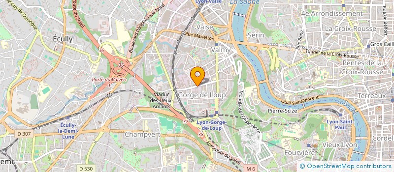 localisation de l'entreprise ASSOCIATION BON PELICAN  LYON