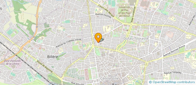 localisation de l'entreprise ASSOCIATION BONNE NOUVELLE à PAU