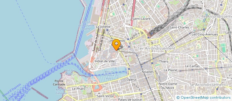 localisation de l'entreprise ASSOCIATION BONNE ROUTE à MARSEILLE