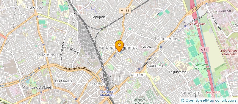 localisation de l'entreprise ASSOCIATION BONNEFOY CONVIVIALITE à TOULOUSE