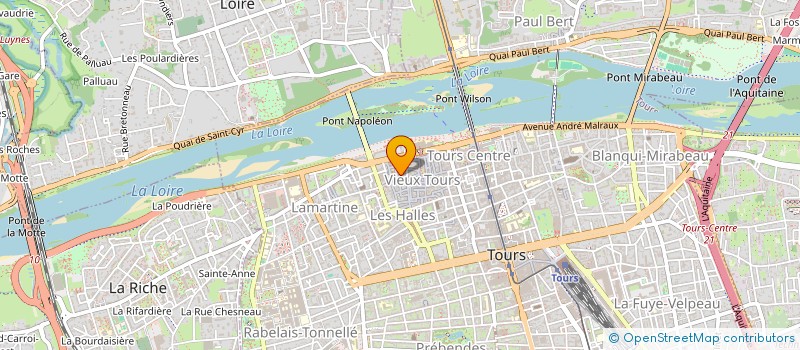 localisation de l'entreprise ASSOCIATION BORBOLETA, MALADIES RARES, CHIARI & SYRINGOMYELIE  TOURS