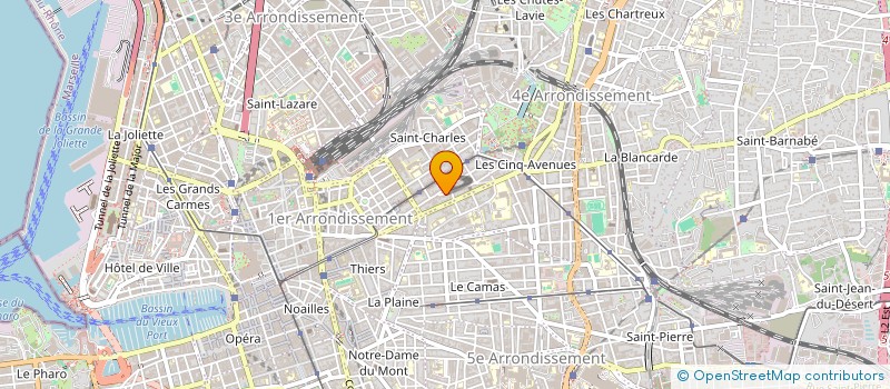 localisation de l'entreprise ASSOCIATION BOUCLE ROUGE à MARSEILLE